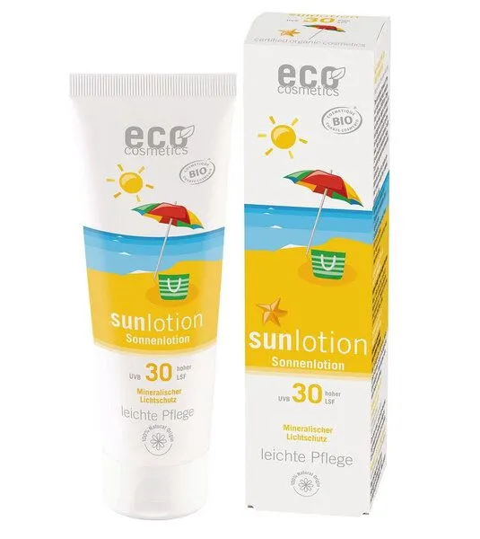 eco cosmetics eco cosmetics Leichte Sonnenlotion für Gesicht & Körper LSF 30 – Produktbild 1 von 1