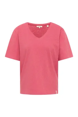 Tranquillo Jerseyshirt Liiz aus Leinen - holly berry / L – Produktbild 1 von 1