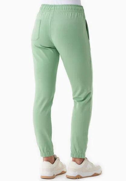 ORGANICATION ORGANICATION PEERA | Leichte Sweathose aus Bio-Baumwolle, Mineral green, – Produktbild 4 von 4