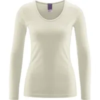 Living Crafts LIVING CRAFTS - Damen Langarm-Unterhemd - Beige (100% Bio-Baumwolle), Nachhaltige Mode, Bio Bekleidung – Produktbild 1 von 1