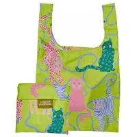 Original Duckhead Original Duckhead Wiederverwendbare Tragetasche, Lime artsy cats (grün), – Produktbild 1 von 1