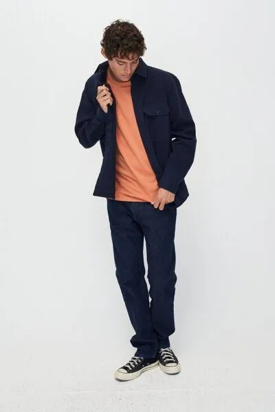 Kuyichi Kuyichi Jeans Straight Fit - Scott, Blau (dark rinse), – Produktbild 5 von 7