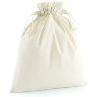 Westford Mill Baumwollbeutel Baumwolltüte Westford Mill Beutel Adventskalender, Natur, – Produktbild 1 von 1