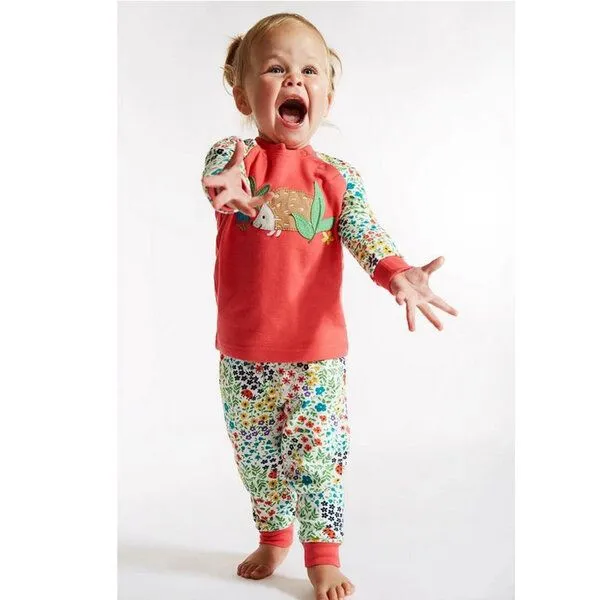 Frugi Frugi Schlafanzug Igelliebe Jamie Jim Jams – Produktbild 2 von 2