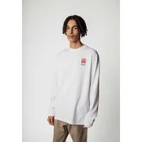 MELA Oversized Langarmshirt Artist Edition Anjali | von MELA | Fairtrade & GOTS zertifiziert, Weiss / print queen, – Produktbild 1 von 1