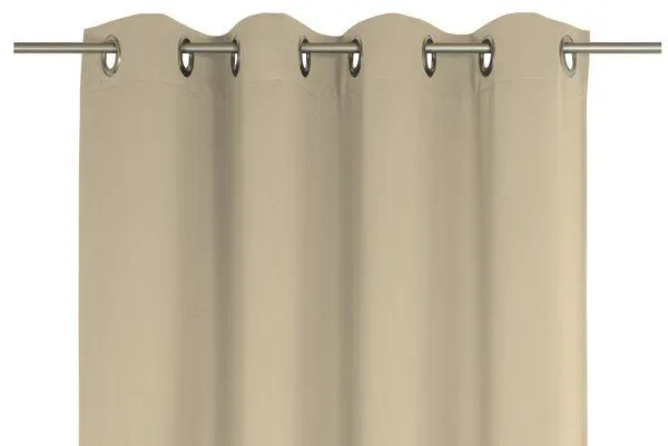 Nature by Adam Nature by Adam Vorhang aus 100% Bio-Baumwolle - Made in Germany - Uni Collection light, Beige, – Produktbild 5 von 7
