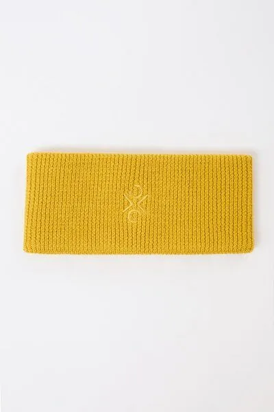 LangerChen LangerChen Stirnband aus Bio Wolle, Signal (gelb), – Produktbild 1 von 2