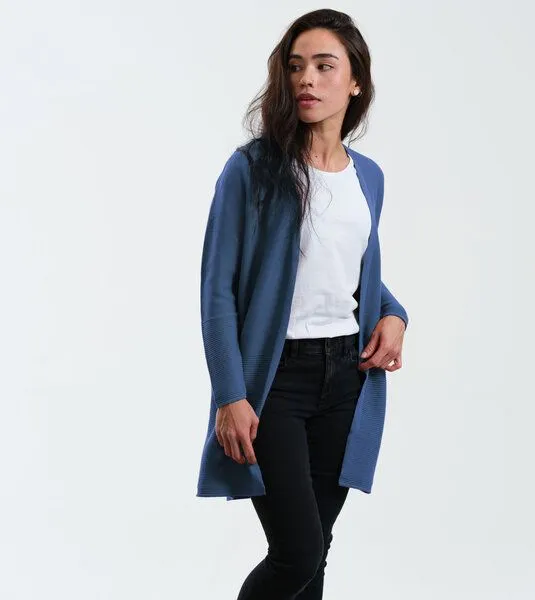 Gary Mash GARY MASH Cardigan Libby aus Feinstrick, Blau kräftig, – Produktbild 4 von 4