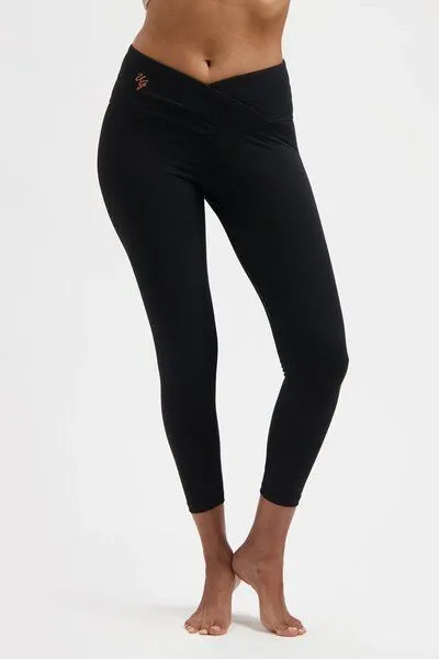 Urban Goddess Urban Goddess Sati 7/8 Yoga Leggings, Onyx black (schwarz), – Produktbild 1 von 4