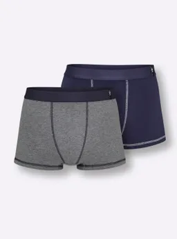 wäschepur men Pants marine + anthrazit-meliert – Produktbild 1 von 1