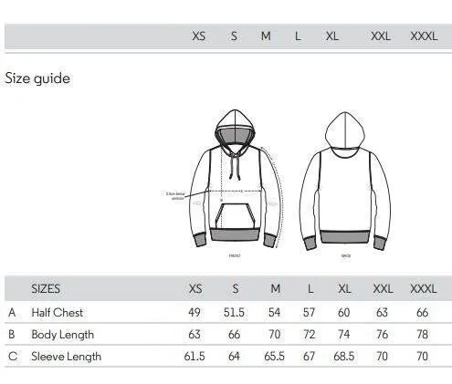 University of Soul University of Soul Unisex Hoodie aus Bio-Baumwolle "Don", Schwarz, – Produktbild 2 von 2