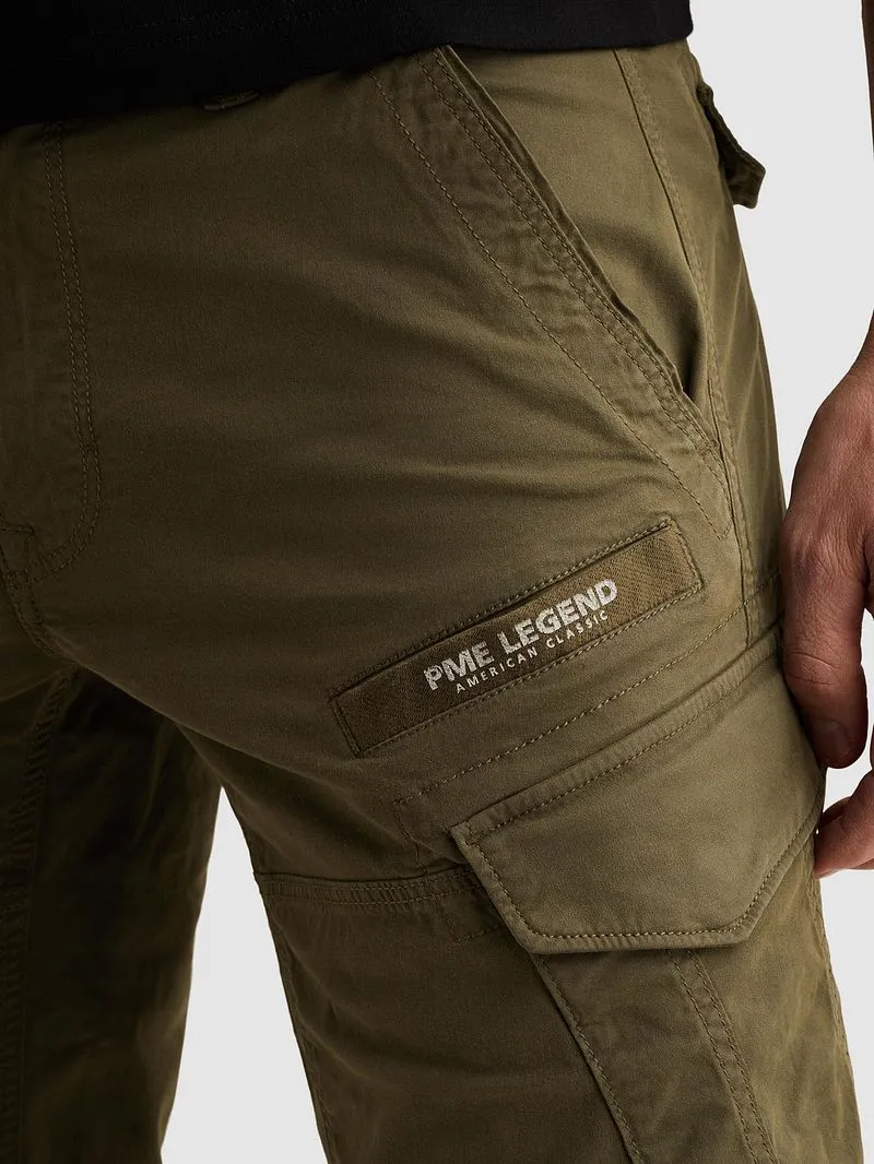 PME Legend PME Legend Nordrop Cargo Shorts Olive - Größe 31, Dunkelgrün, – Produktbild 3 von 5