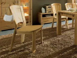 allnatura Stuhl Mascella 2er-Set Kiefer, gelaugt/geölt – Produktbild 1 von 1