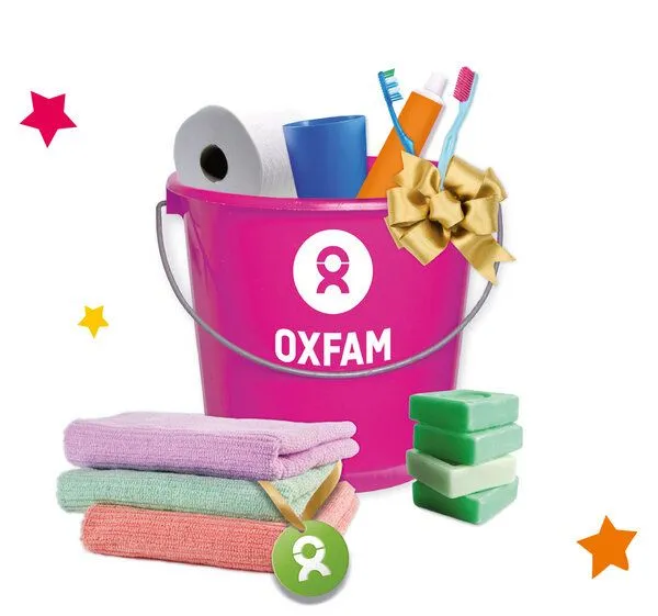 OxfamUnverpackt OxfamUnverpackt Spenden-Geschenk "Hygiene-Set" (Weihnachtskarte mit Magnet) – Produktbild 2 von 2