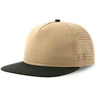 Atlantis Headwear Atlantis Headwear Verstärkte Streetwear-Cap aus recyceltem Polyester, Khaki/schwarz, – Produktbild 1 von 1