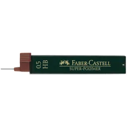 Faber-Castell 12 Faber-Castel Ersatzmine für Druckbleistifte 'Super-Polymer' 0,5 mm HB – Produktbild 1 von 1
