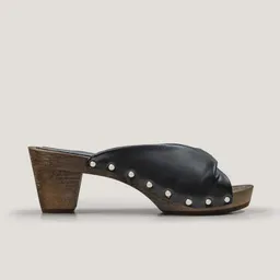 AGAZI AGAZI TAKE ME TO TOKYO (black) – vegane Clogs aus Traubenleder – Produktbild 1 von 1