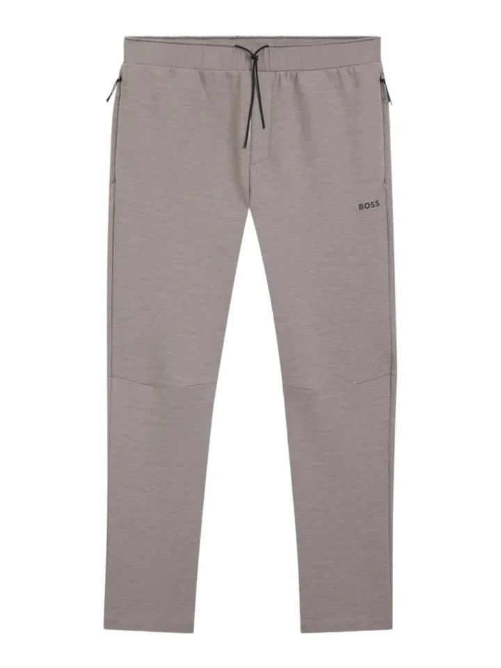 BOSS GREEN Sweathose BOSS Men Green grau,Freizeit,Polyester,Unifarben,Relaxed Fit,Mittel, Grau, – Produktbild 1 von 2