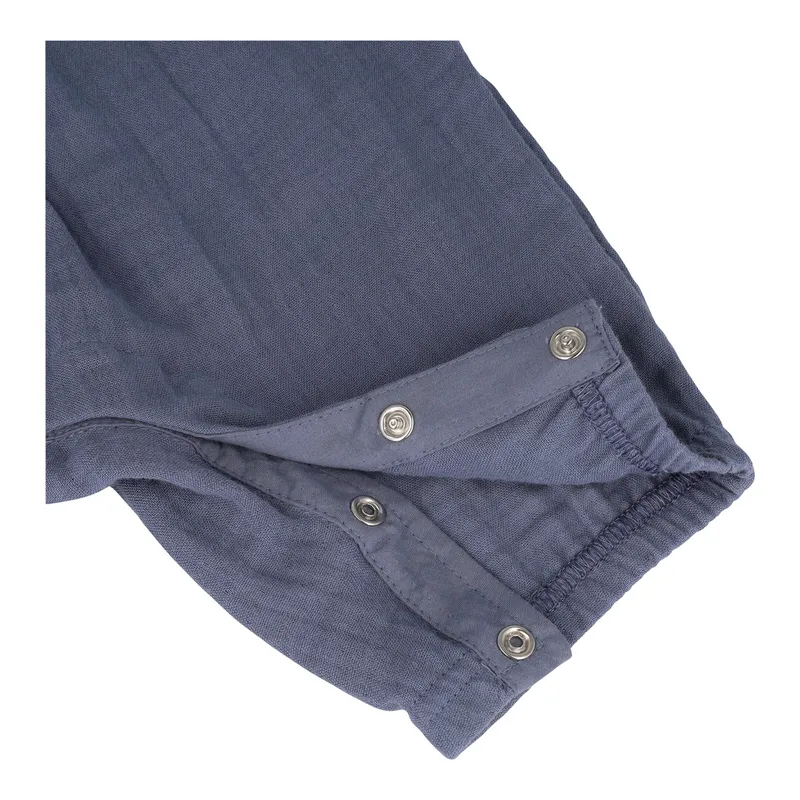 Maximo Maximo Musselin-Latzhose, Blau, – Produktbild 3 von 3