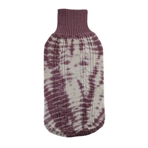 Wooliie Wooliie Rose Rift – Handgefertigter Hundepullover aus 100 % Merinowolle mit Zopfmuster & pflanzlicher Färbung – Produktbild 1 von 3