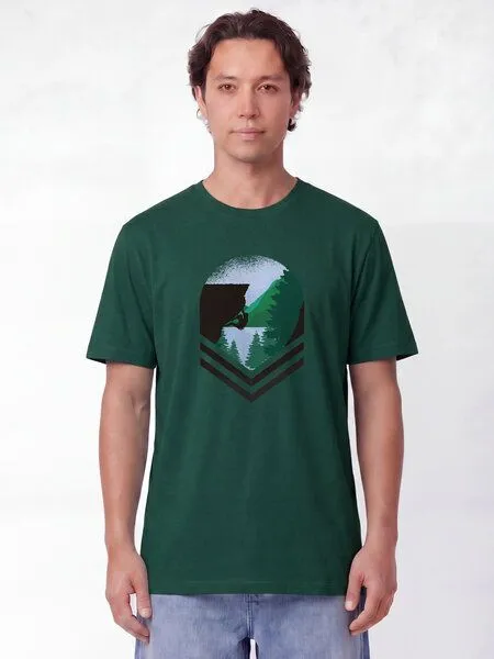watapparel watapparel T-Shirt Unisex Bay Climbing, Glazed green, – Produktbild 2 von 2