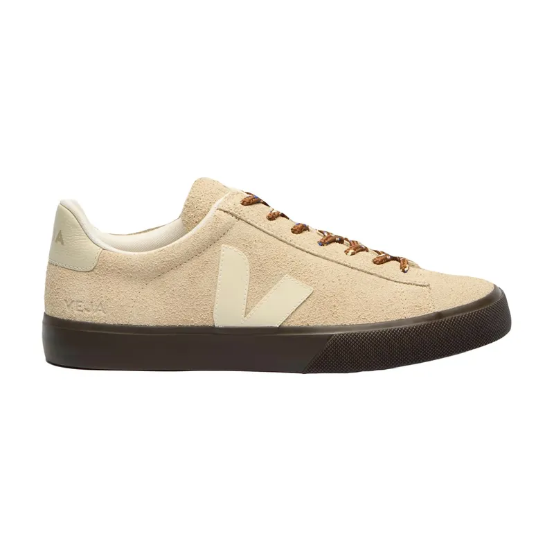 Veja Veja Campo Hairy Suede Damen Sneaker Low, Braun, – Produktbild 1 von 1