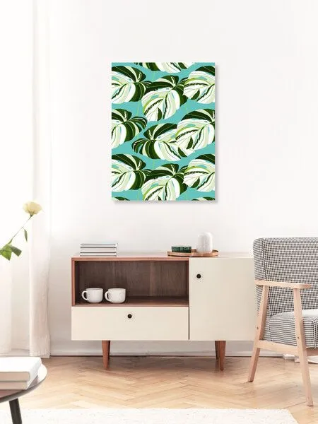 Photocircle Photocircle Poster / Leinwandbild - Summer Monstera II – Produktbild 3 von 4