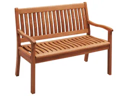 Rondo Gartenbank "Cansa" aus FSC-zertifizierter Robinie, 131 x 62 cm, 2-Seiter – Produktbild 1 von 1