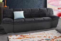 DOMO collection 2-Sitzer SPLASH Breite 211 cm, moderne Sitz- und Rückensteppung, komfortabel, flache Armlehnen zum Entspannen – Produktbild 1 von 1