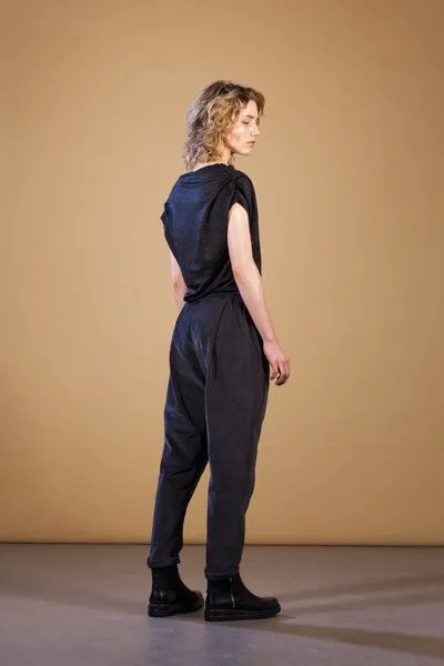 FORMAT FORMAT COSY II pants, cord unisex, Dunkelgrau, – Produktbild 3 von 3