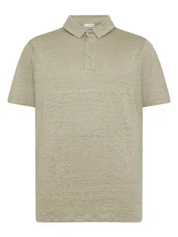 KnowledgeCotton Apparel KnowledgeCotton Apparel Poloshirt Regular aus Bio-Leinen – Produktbild 1 von 1
