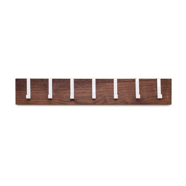 klotzaufklotz klotzaufklotz Garderobe Nussbaum, 60cm – Produktbild 1 von 3