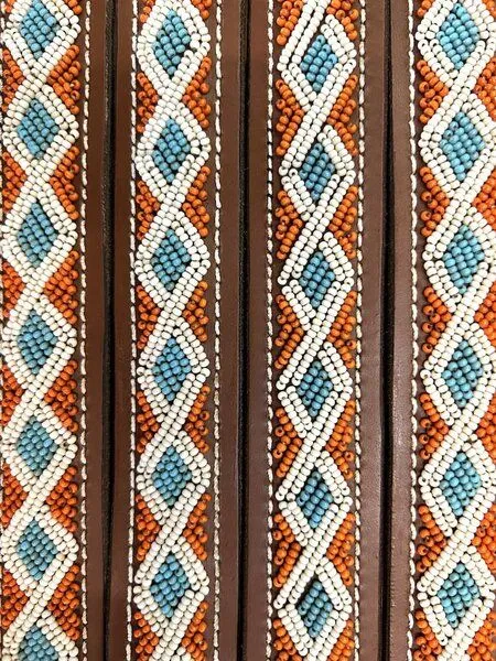 Zinj Design Zinj Design Massai Ledergürtel - Cameroun Kenia - Unisex – Produktbild 2 von 4