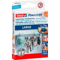 Tesa tesa Doppelseitige Selbstklebestrips 'Powerstrips' large, 10 Stk. – Produktbild 1 von 1