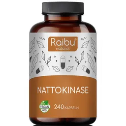 Raibu Natural Raibu Natural Nattokinase 240 Kapseln – Produktbild 1 von 1