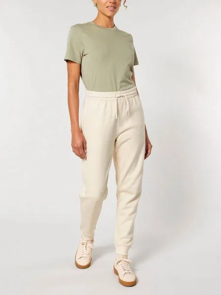 Human Family Human Family Bio Unisex Jogginghose - "Chiller", Natural, – Produktbild 1 von 4