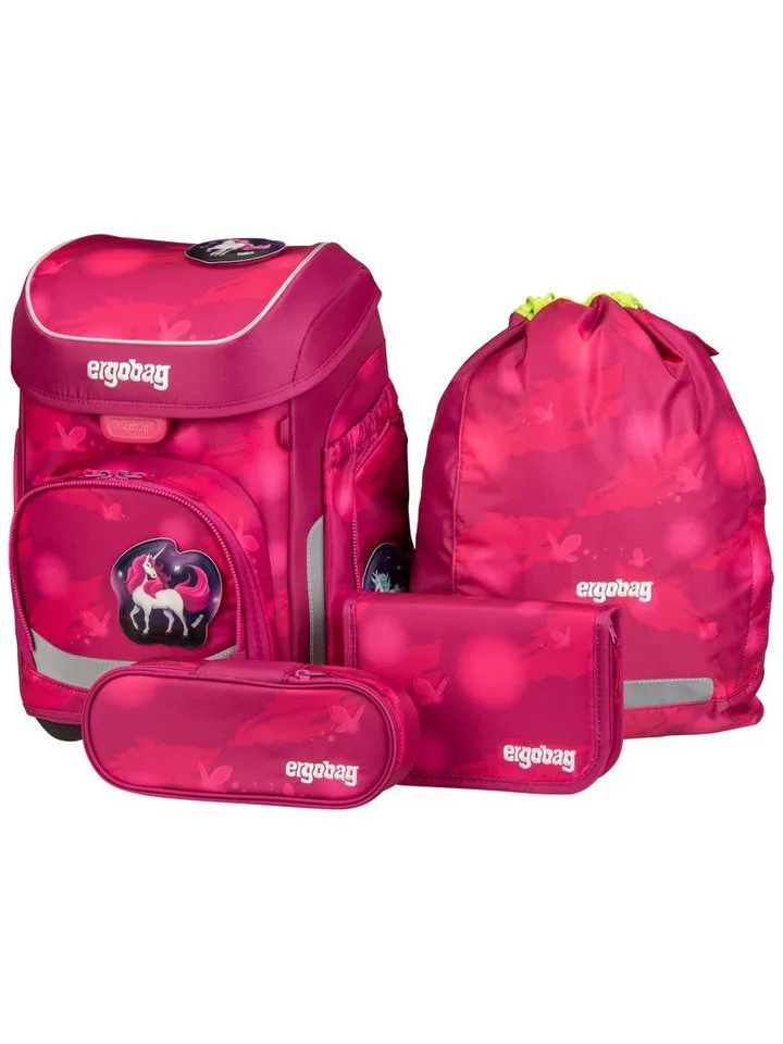 Ergobag Ergobag Schulranzen cubo Set, Rosa, – Produktbild 4 von 5