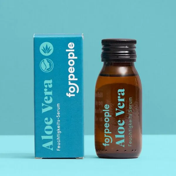 forpeople forpeople Aloe Vera Gel (vegan & Bio) mit 99,6% - Biokosmetik 50ml – Produktbild 1 von 4