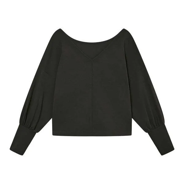 WiDDA berlin WiDDA berlin schwarzes Longsleeve AVA aus Bio-Baumwolle – Produktbild 1 von 3