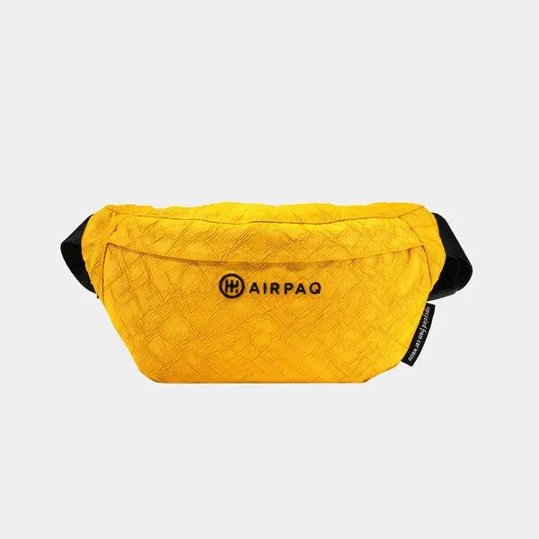Airpaq Airpaq Bauchtasche aus Autoschrott, Gelb, – Produktbild 2 von 4