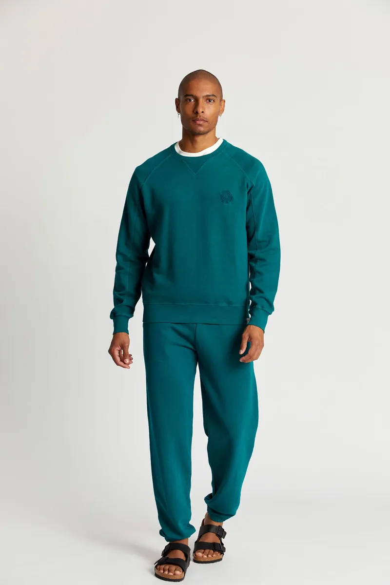 KOMODO KOMODO Herren vegan Jogger Herren Adam Teal Grün, Dunkelgrün, – Produktbild 1 von 2