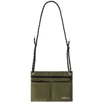 MELA Ripstop Umhängetasche SNEHA | von MELA | Fairtrade & GOTS zertifiziert, Dark olive, – Produktbild 1 von 1