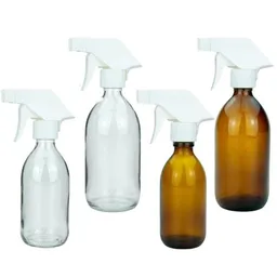mikken mikken Sprühflasche 250 ml | 500 ml braun + klar Glas – Produktbild 1 von 1