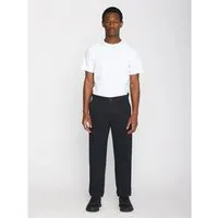 KnowledgeCotton Apparel KnowledgeCotton Apparel Chino-Twill-Hosen CHUCK aus Bio-Baumwolle - ROC/GOTS/Vegan, Schwarz (black) jet, – Produktbild 1 von 1