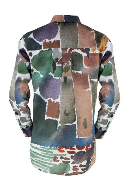 Sophia Schneider-Esleben Sophia Schneider-Esleben Unisex Shirt Lui, San Gimignano - Hemd aus Bio-Baumwolle – Produktbild 3 von 4