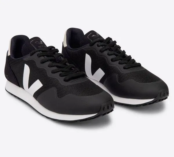 Veja Veja Sneaker Damen Vegan - SDU TPU B-Mesh, Schwarz (black white), – Produktbild 2 von 4