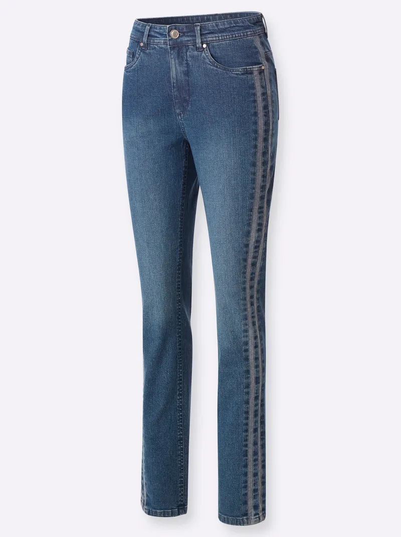 Witt Gerade Jeans, Blue-stone-washed, – Produktbild 1 von 2