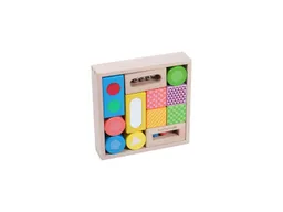 EverEarth EverEarth Entdeckerbausteine Holzbausteine 13-teilig Maße 18 x 18 x 4,5 cm – Produktbild 1 von 1