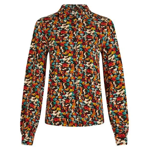 king louie king louie Bluse Maisie mit Stretchkomfort, Mauve multi colour (mehrfarbig, – Produktbild 1 von 4