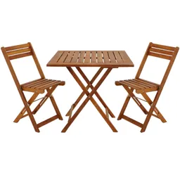 Casaria® Casaria Deuba Balkonset aus Akazienholz 3-tlg. – Produktbild 1 von 1